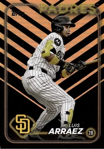 2024 Topps Baseball #US200 Halloween Foil Parallel Luis Arraez - Picture 1 of 2