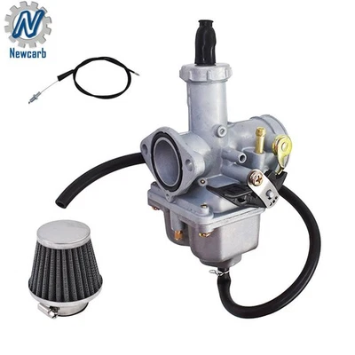 Carburetor&Throttle Cable Air Filter For HONDA CB125S 1977-1990 Foto 1 de 4