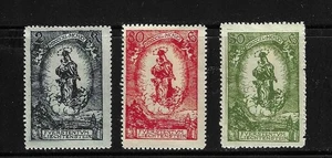 Liechtenstein SC # 47-49 Madonna And Child . Hinged - Picture 1 of 1