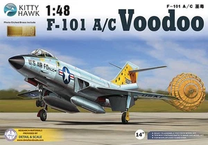 F-101A/C Voodoo Kitty Hawk KH80115 skala 1/48 - Foto 1 di 4