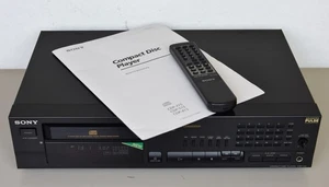 SONY CDP-515 CD PLAYER VOLL FUNKTIONIONSFÄHIG FB & BDA SEHR GUTER ZUSTAND - Bild 1 von 16