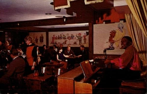 St. Charles,IL Pheasant Run Cocktail Lounge Musical Performer Illinois Postcard - Picture 1 of 2
