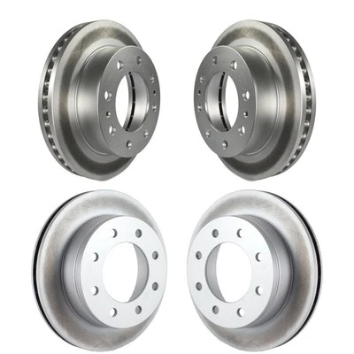 Rotores de freno silenciosos delanteros traseros para Chevrolet Silverado 2500 1999-2004 oe2X Foto 1 de 4