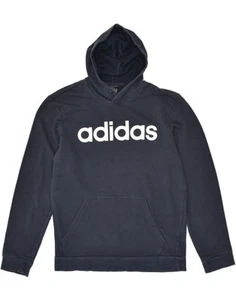 ADIDAS Herren Graphic Hoodie Pullover Medium Navy Blau Baumwolle BG04 - Bild 1 von 3