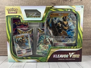 Pokemon TCG Kleavor Vstar Special Collection (4 PACKS) - BRAND NEW/SEALED! - Picture 1 of 6