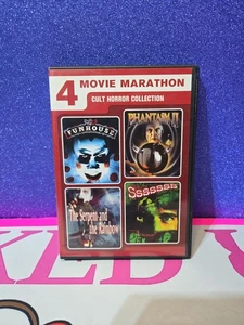 Cult Horror Collection: 4 Film Favorites (DVD, 2-Disc) - Foto 1 di 8