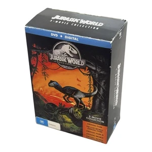 Jurassic World 5 Movie Collection DVD Box Set PAL Region 4 - Picture 1 of 10