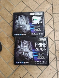 2x ASUS PRIME Z270-P Intel Motherboard Z270 1151 socket ATX DDR4 For Parts - Picture 1 of 5