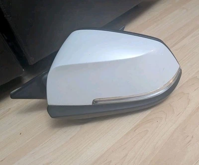 Espejo retrovisor de puerta BMW 428i 2014-2016 sin vista envolvente sin lado del conductor de alto brillo Foto 1 de 4