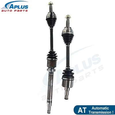 CV Axle Shaft Front Left & Right Set for Ford Focus 2.0L 2.3L Automatic 2000-11 - Image 1 of 4