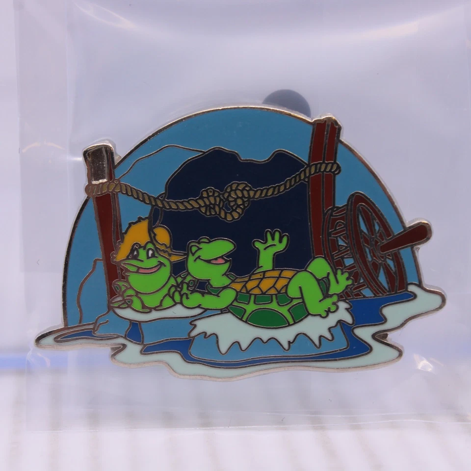 C2 Disney 2012 Reveal Conceal Splash Mountain LR Pin Bullfrog And turtle - Image 1 of 1