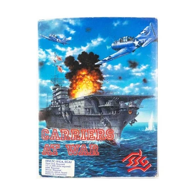 SSG Computer Wargame Carriers at War (PC 3.5") VG/EX - Image 1 of 2