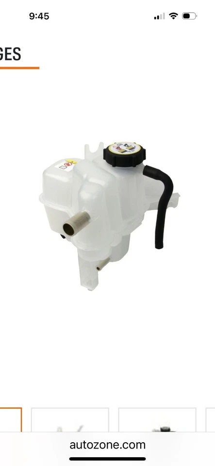 2010 Ford Escape Coolant Reservoir - Image 1 of 1