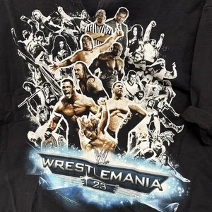 WWE  - Wrestlemania 23 - April 1, 2007 / Ford Field / Detroit MI - 2XL - Altered - Picture 1 of 14