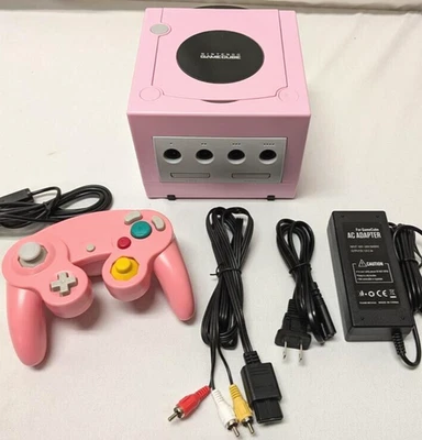 Nintendo GameCube PINK Housing Case - Gaming Console DOL-001 System Bundle NGC - Image 1 of 4