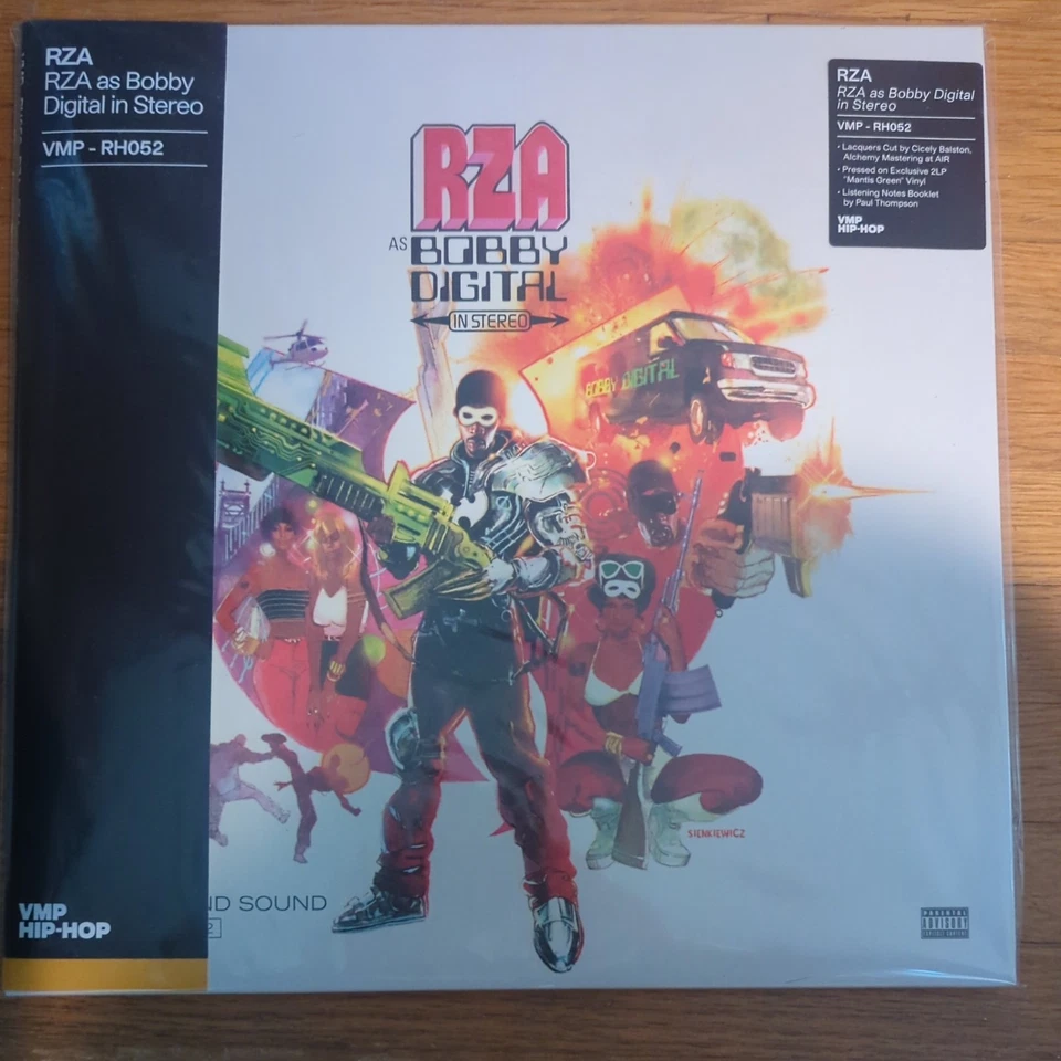RZA As Bobby Digital in Stereo 2LP Mantis Green Vinyl Me Please Wu Tang VMP New - Image 1 of 2