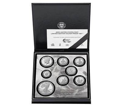 Juego de prueba de plata edición limitada 2025 US Mint. Listo para enviar ahora Foto 1 de 4