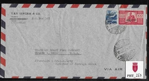 PHT_263. TRIESTE FTT. Letter w. 100 L. "DEMOCRATICA" & more. Sas 12, 17 - Picture 1 of 1