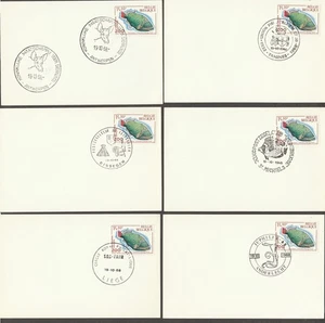 Belgium stamps; OCB/COB 1470 from 1968 on stock card with nice postmarks - Picture 1 of 1