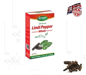 Pimienta larga Alamgeer Lindi entera pura y natural 50 gms - Imagen 1 de 1