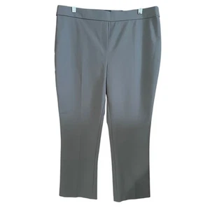 Jules & Leopold Women's Gray Kick Flare Crop Pants Size Large ~NWT~ - Picture 1 of 7