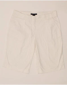 GANT Womens Chino Shorts UK 12 Medium W30 White Cotton AO06 - Picture 1 of 3