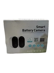 WiFi Kamera Smart AI Akku Kamera, 2er Pack, weiß - ArmorCope - NEU, OPEN BOX - Bild 1 von 18