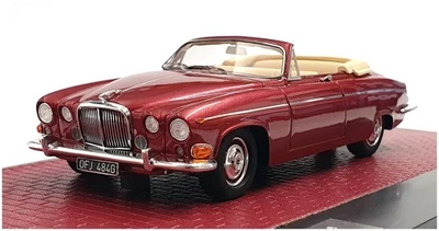 Matrix 1/43 Scale MX41001-192 - 1969 Jaguar 420G Convertible - Met Red - Image 1 of 4