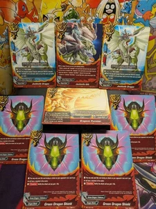 🔥 Tarjeta Futura Buddyfight Jackknife Dragon 4x Green Dragon Shield Punisher Regalo🔥 - Imagen 1 de 5