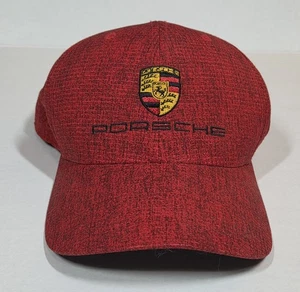 Porsche Adidas Golf 110 Snap Back Hat Red One Ten 110 - Picture 1 of 13
