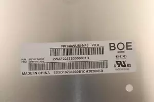 For Lenovo Thinkpad T14 P14s T14s Gen 3 Gen 4 LCD FHD No-Touch Screen 5D10V82394 - Picture 1 of 5