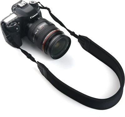 Thickened and Soft Camera Neck Strap For Canon Nikon Sony Panasonic DSLR Cameras