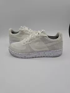 Talla 8.5 - Nike Air Force 1 Crater Flyknit Blanco Gris Lobo - Imagen 1 de 21