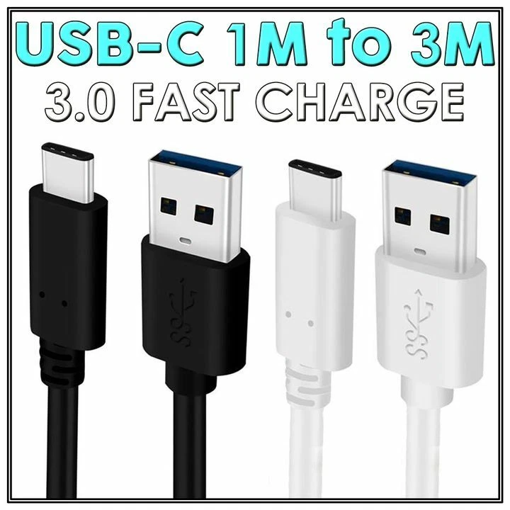 FAST CHARGING Type C USB Sync Charger Cable for Samsung Galaxy S9 S8 S10 E Plus - image 1 of 1