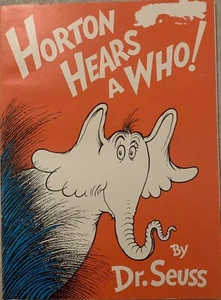 Horton Hears A Who! By Dr. Seuss Vintage Paperback GOOD 1954 Renewed 1982 1st Ed - Picture 1 of 23