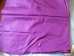 NEW PURPLE FABRIC PLAIN NO DESIGN 46" x 105" SATIN LIKE MATERIAL - Picture 1 of 4