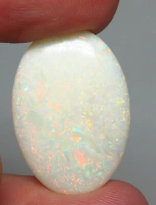 Australian White/Precious Opal 22.40ct Coober Pedy Natural Stone - Picture 1 of 9