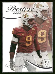 Panini Prestige #388 Will McDonald IV New York Jets Rookie 2023 - Imagen 1 de 2