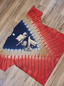 2005 Bob Dylan Tiedye Concert Tee T Shirt Size XXXL 3XL East West Touring - Picture 1 of 13