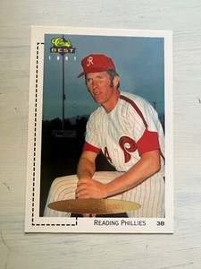1991 Classic Best MIKE SCHMIDT Reading Phillies Minor League Card BC1