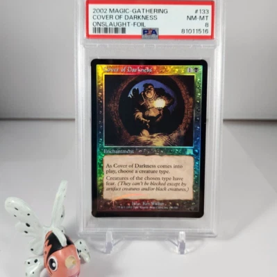 PSA 8 NM-MT 2002 Foil Cover Of Darkness Onslaught - Magic The Gathering - Holo - Image 1 of 4