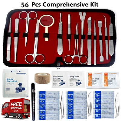 HTI BRAND Suture First Aid Advanced Surgical Suture Kit Trauma Tactical Emergency Kit