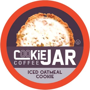 Tarro de galletas café con sabor a avena helada cápsulas de café, compatible Keurig 2.0, 40 quilates - Imagen 1 de 10