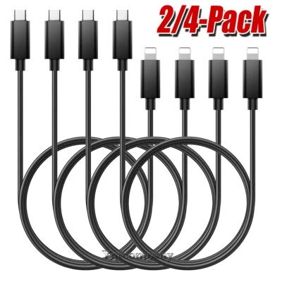 Fast Charger USB C Charging Cable For iPhone 14 13 12 11 Pro Max XR 8 7Plus iPad - Image 1 of 4