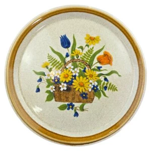 Mikasa | 1 Plate -Stone Manor Garden Bouquet Pattern #F5815| 11x11 in - Picture 1 of 5