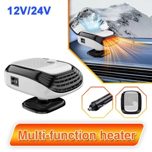 Portable Electric Heater Car Windscreen Defogger Defroster Fast Heating Cooling - Picture 1 of 14