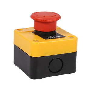 Interruptor de botón de parada de emergencia de 1 pieza para control automático YAN - Imagen 1 de 7