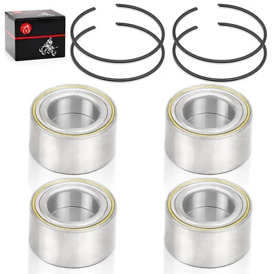 4pcs Front & Rear Wheel Bearing & Circlip for Can-Am Maverick X3 MAX Turbo R RR - Image 1 of 4