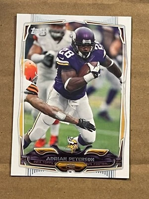 2014 TOPPS - ADRIAN PETERSON VIKINGS #51 - Image 1 of 2