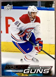 Young Guns #460 2022-23 cubierta superior Brandon Baddock Montreal Canadiens radiocontrol - Imagen 1 de 1